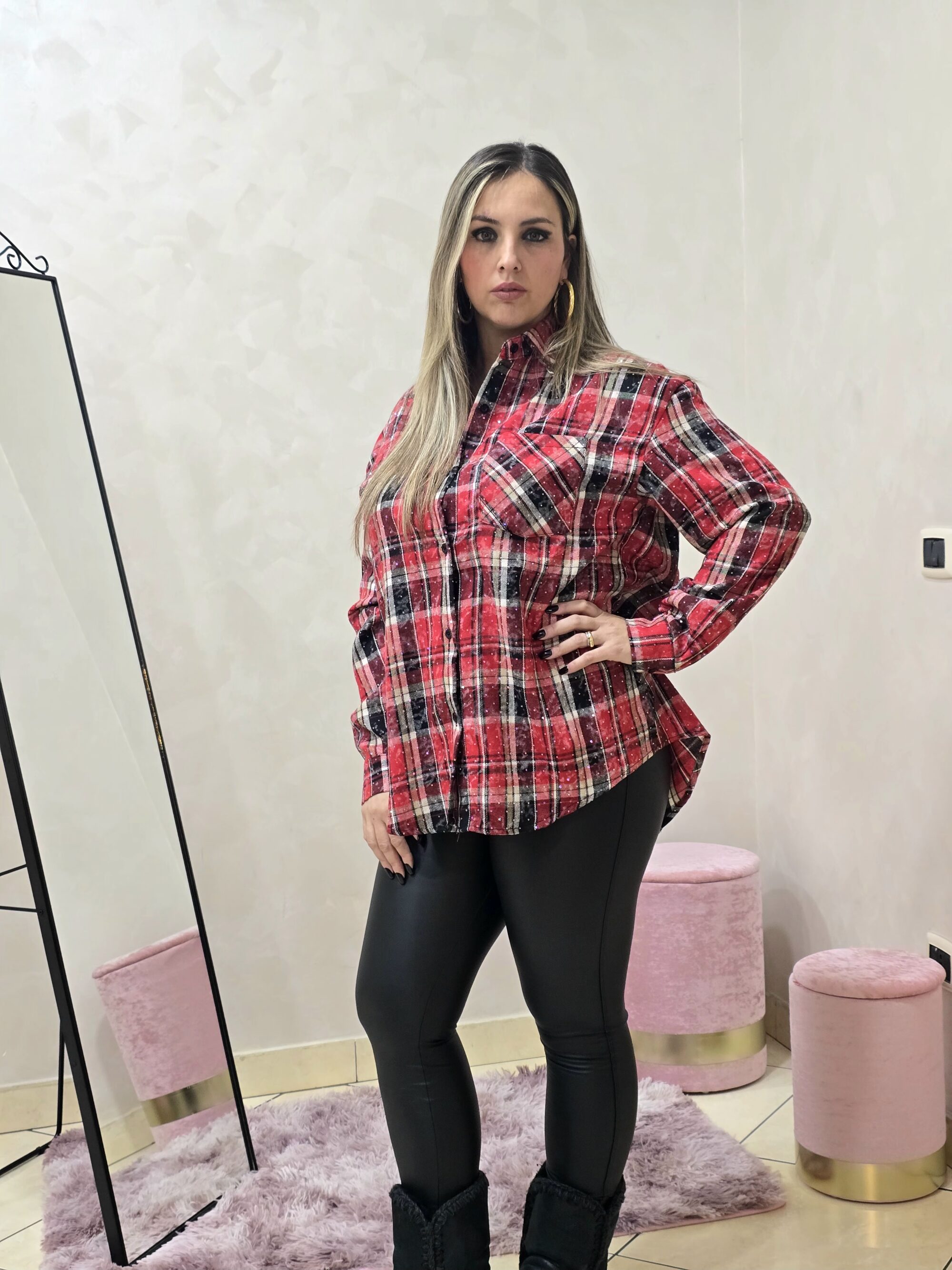 Camicia Bright Rossa